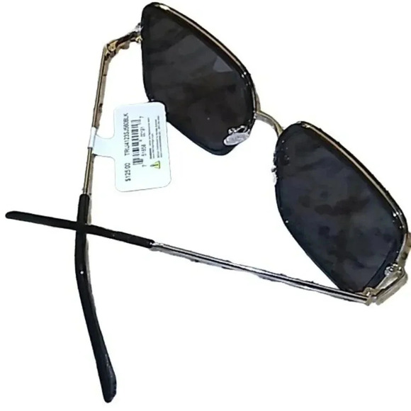 True Religion Black Oversized Square Sunglasses - Picture 2 of 4